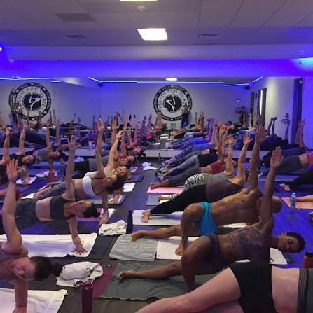 Hot Pilates class at Kula Yoga Studio