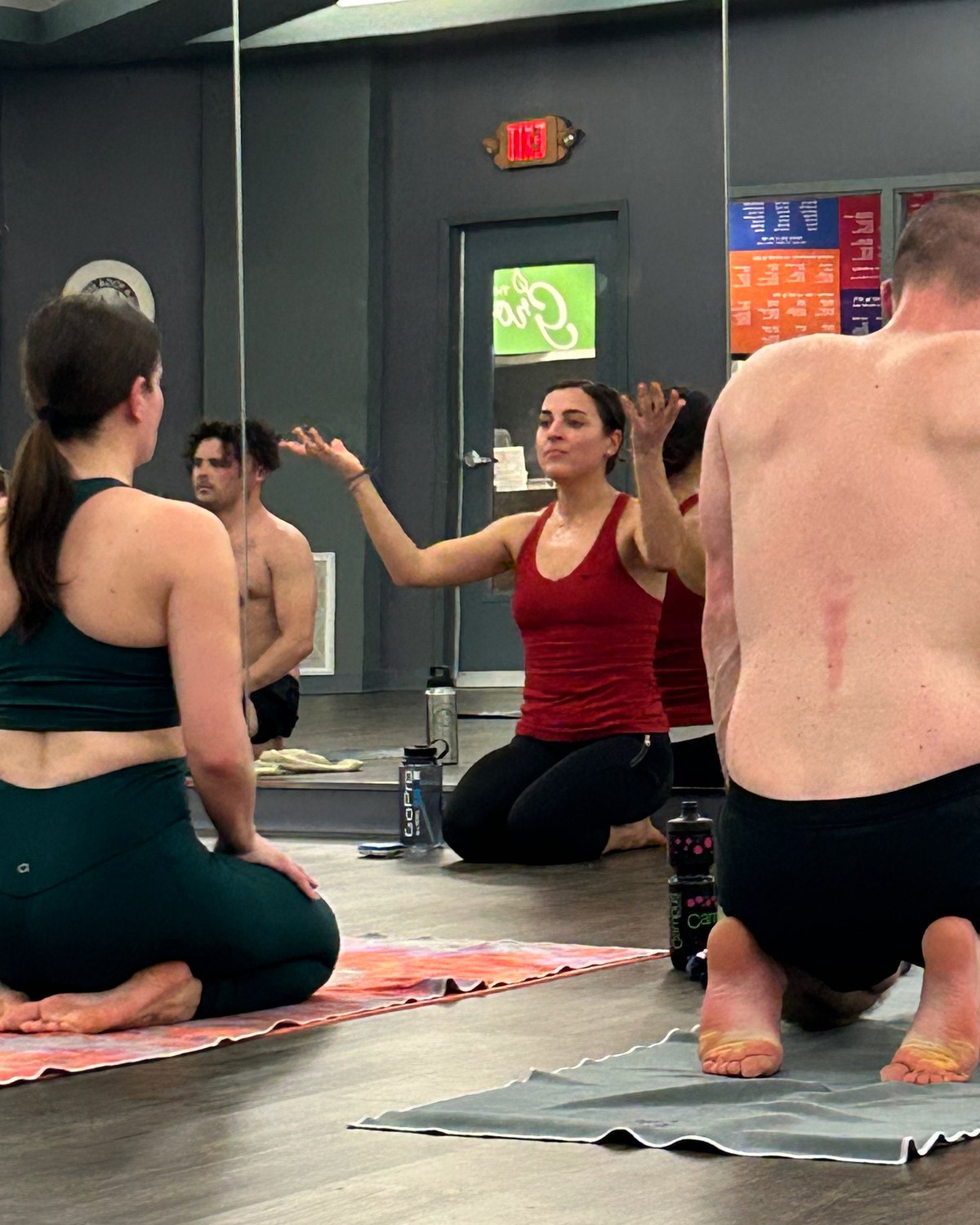 Hot Yoga class at Kula Yoga Studio